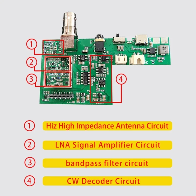 Фото Подлинная прошивка 4.17 Приемник ATS25AMP Полнополосное сканирование радиоспектра AMP №3