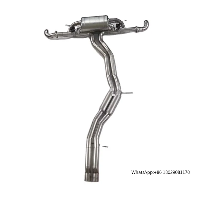 Performance Catback выхлопная система для Audi Q8 3.0T 2022, глушитель Valvetronic, спортивная звуковая выхлопная система