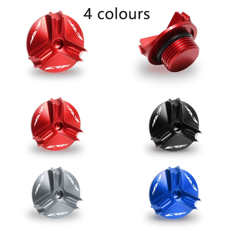 Болты Крышки Масляной Крышки Двигателя Honda Для CRF150R CRF300L CRF 300L 450 250R 250L 450R 450X CRF250M RALLY CRF 1000L 125...