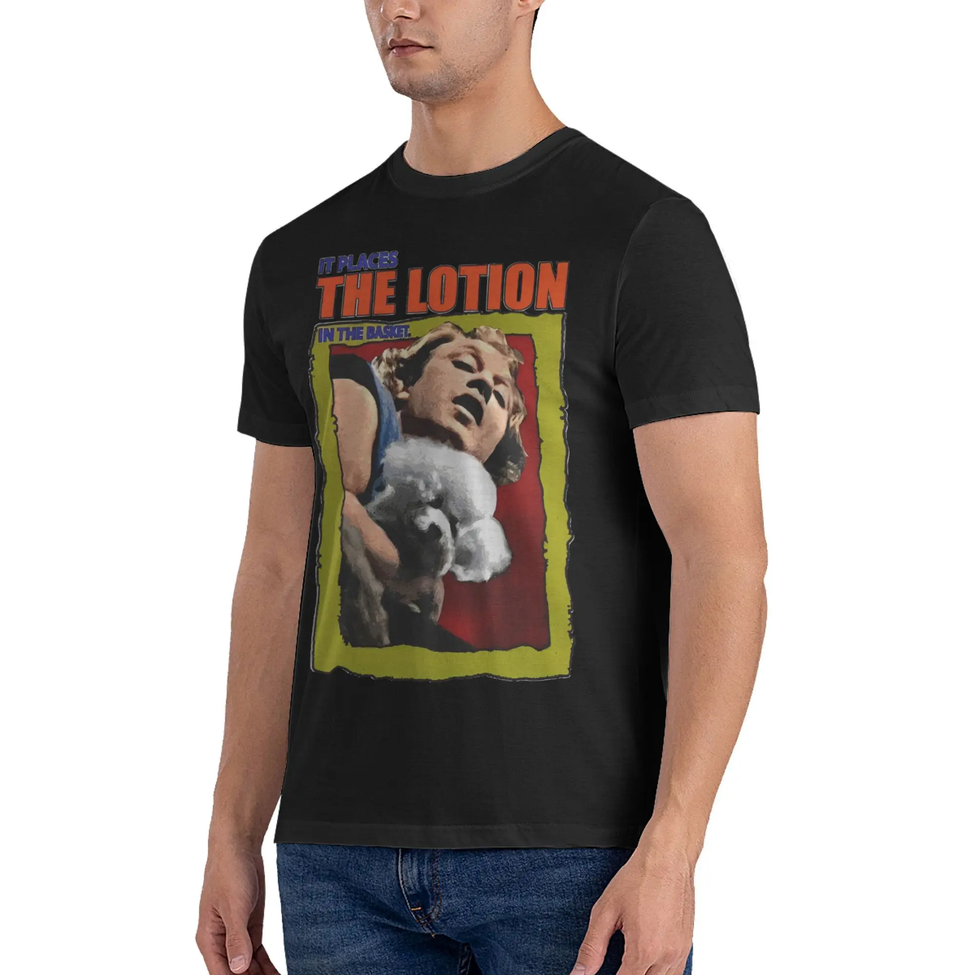 Фото Novelty Buffalo Bill Silence Of The Lambs Hannibal Lecter T-Shirt Men's Cotton Short Sleeve  Round Neck Summer Clothes №3