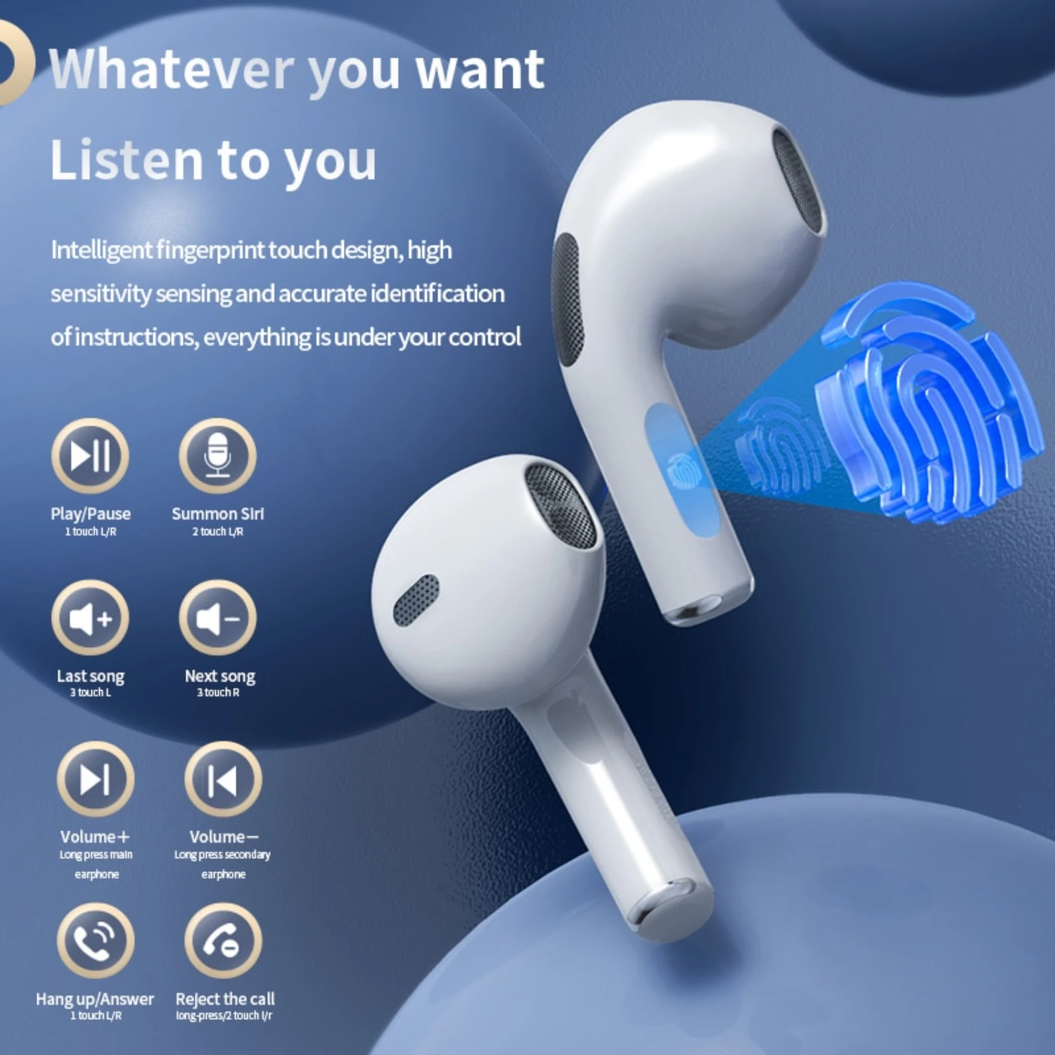 Pro6 Беспроводные Bluetooth-наушники Tws Наушники Мини-гарнитура с чехлом для зарядки Водонепроницаемые наушники Все телефоны