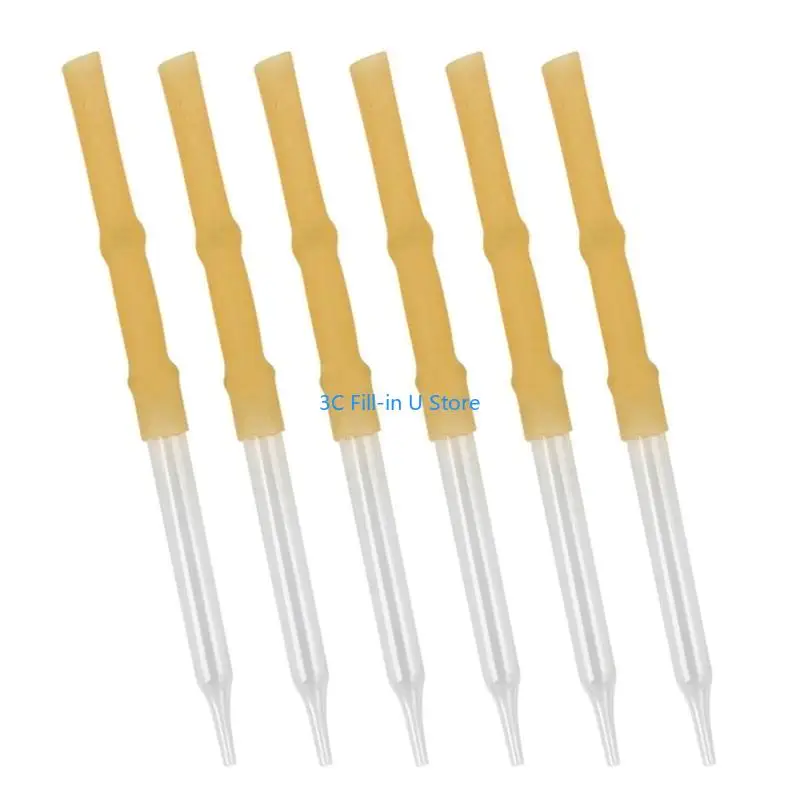 Фото G8TA 6 PCS щелочная буретт стеклянная капельница капельница для анализа химических веществ №2