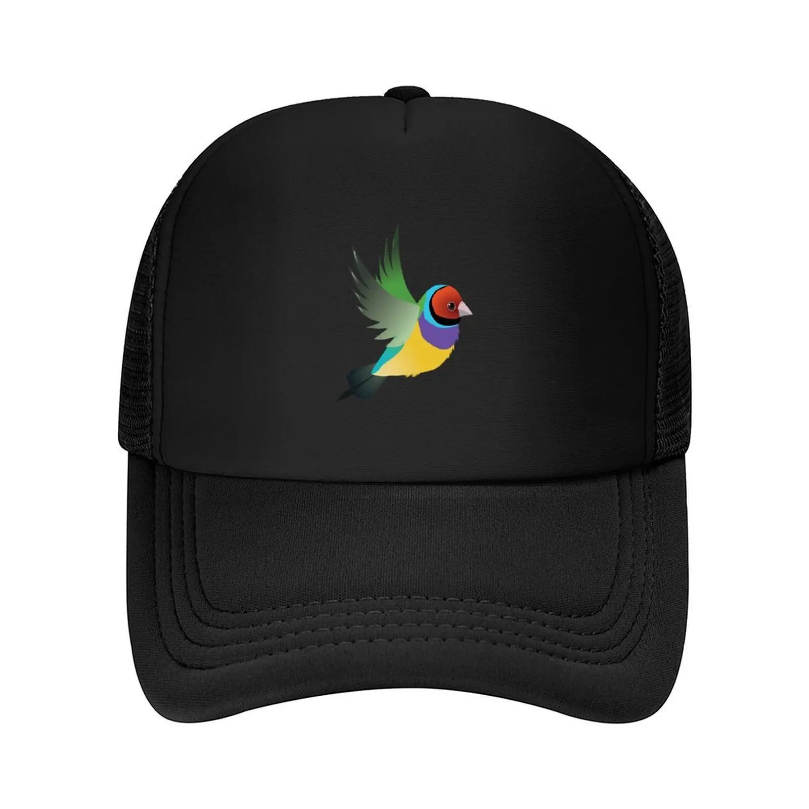 Бейсбольная кепка Flying Gouldian Finch, мужская роскошная вечерняя шляпа, кепка для рыбалки на день рождения для женщин и мужчин