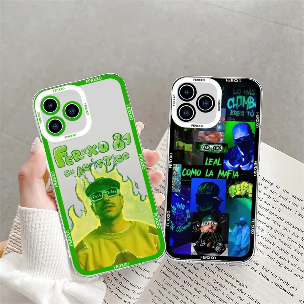 Чехол для телефона Feid Nitro Jam Ferxxo для Samsung Galaxy S23 S22 S21 S20 Plus lite, ультрапрозрачный чехол