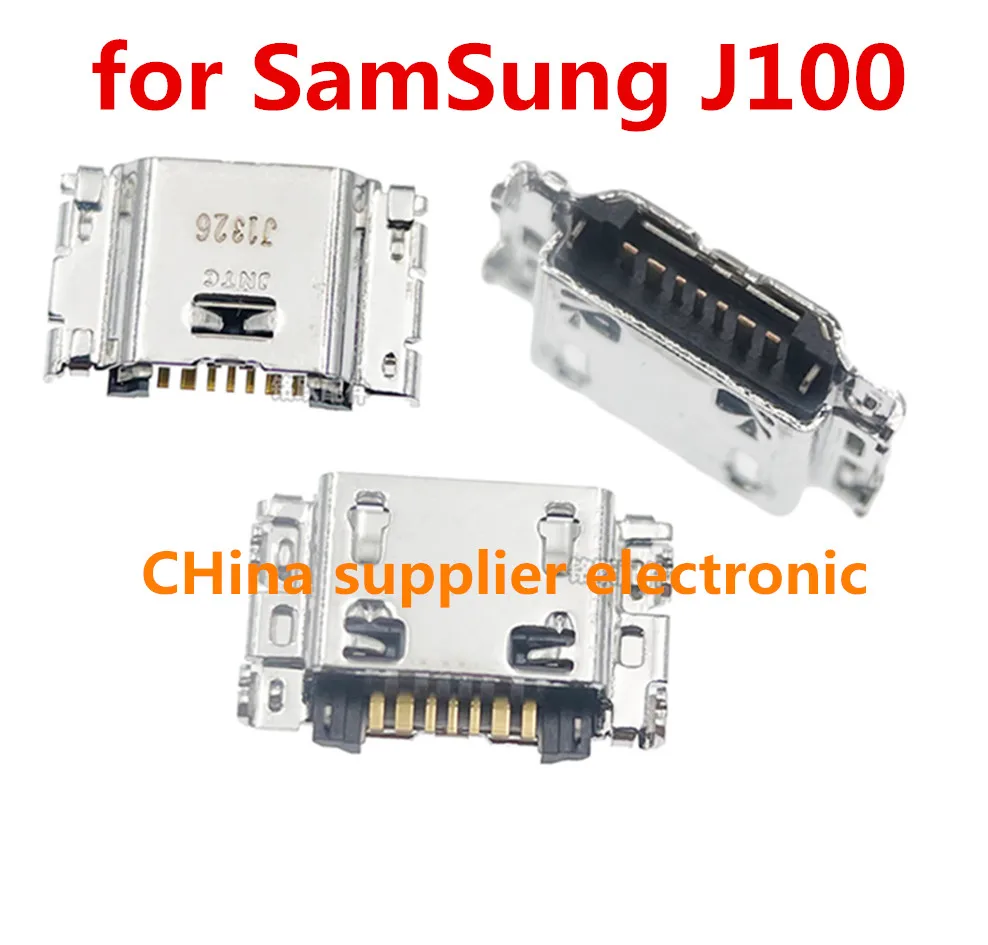 10-100 шт. Micro USB порт для SamSung Galaxy J3 J5 J7 J330 J530 2017 J3109 T355C J500G J7109 разъем для зарядки док-разъем