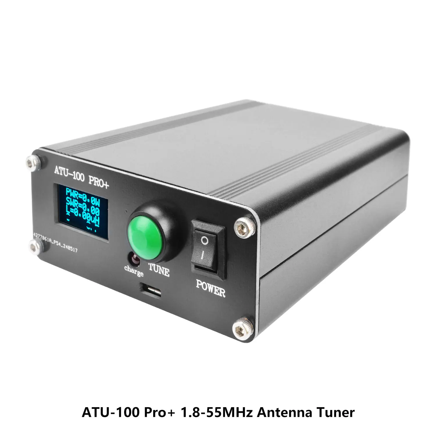 ВЧ-трансивер Коротковолновый тюнер рации Антенна ATU-100 PRO+ 1,8-55 МГц 120 Вт Автоматический антенный тюнер