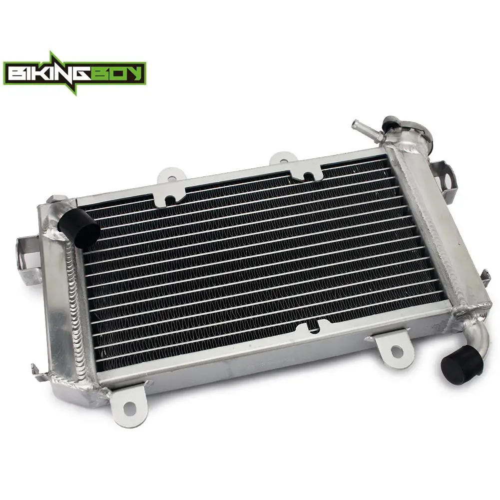 BIKINGBOY радиатор двигателя, охладитель охлаждающей воды для Duke 390 15 16 17 18 RC390 2015-2019 Duke 125 ABS 13-16 Duke 200 ABS 13 14 15