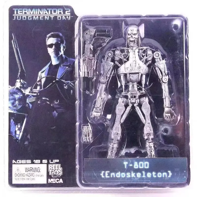 NECA Терминатор T-800 T-1000 Эндоскелет ПВХ Фигурка Арнольд Шварценеггер Арнольд Шварценеггер Коллекционная игрушка (art.: 3920cc6bbda9a) - 3920cc6bbda9a