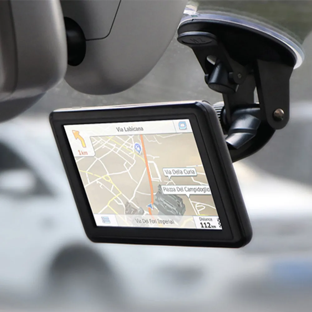 5-дюймовый портативный GPS-навигатор с сенсорным TFT-экраном высокой четкости для грузовиков 8G, аксессуары для GPS-навигации высокой четкости