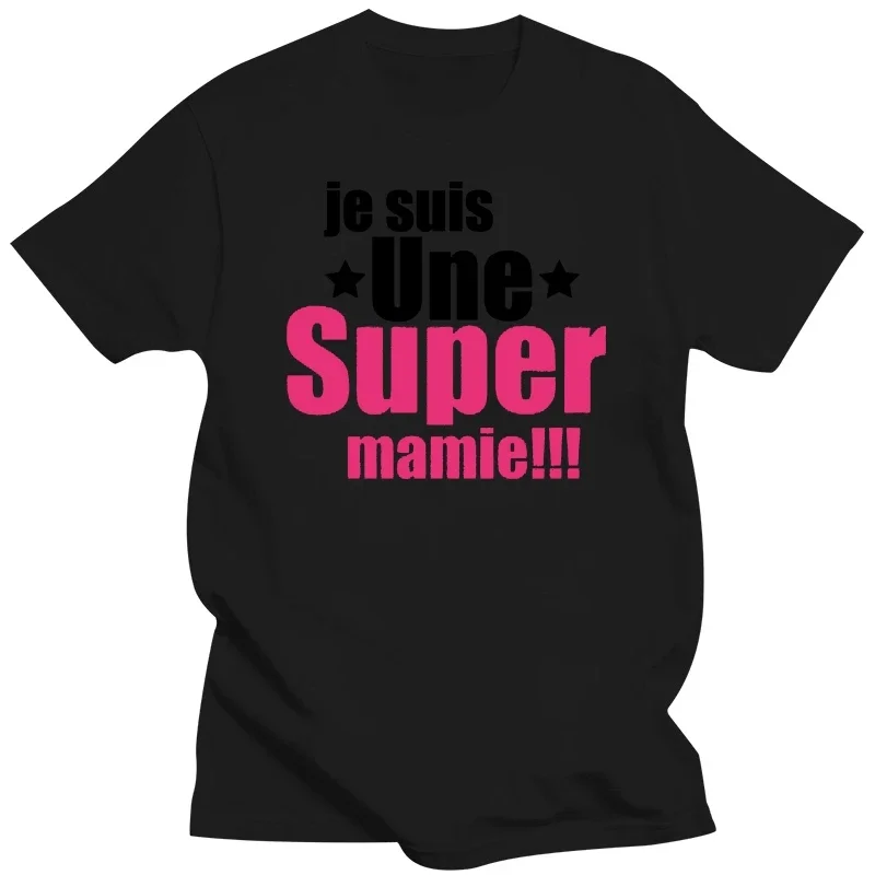 Мужская футболка с надписью je suis une, футболки с надписью super Anny