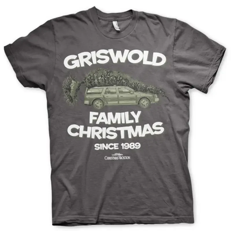 ФУТБОЛКА Licenza Ufficiale Griswold Famiglia Natale Uomo S XXL Taglie