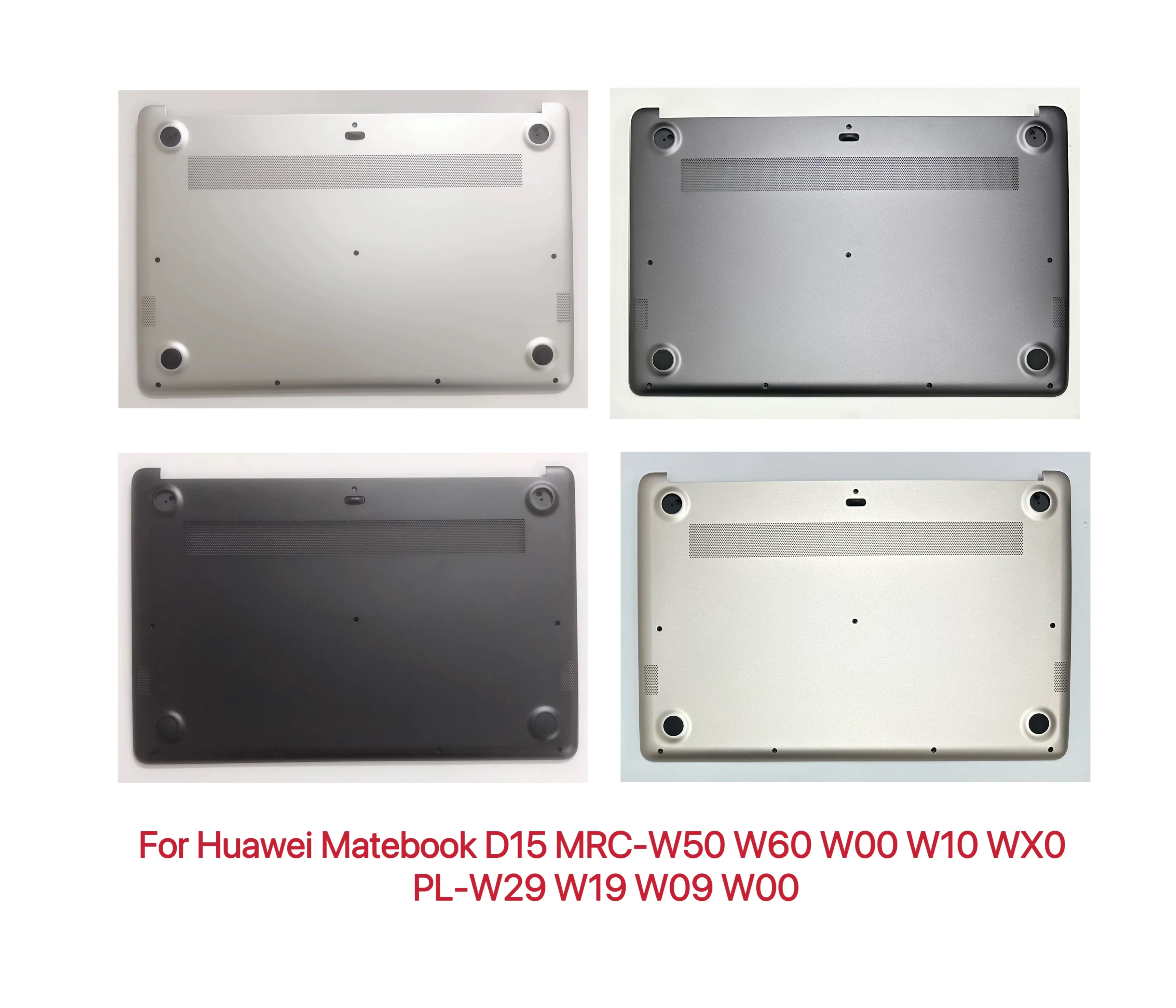 Для Huawei Matebook D15 MRC-W50 W60 W00 W10 WX0 PL-W29 W19 W09 W00 Нижний корпус Нижняя крышка D Shell