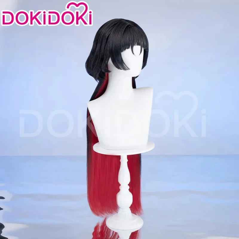В НАЛИЧИИ Парик Jane Doe Game Zenless Zone Zero Косплей Парик DokiDoki Женщины 80 см Длинные Волосы с Градиентом Jane Doe Nails FreeCap Хэллоуин