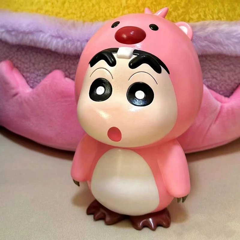 Фото Фигурки Аниме Crayon Shin-chan, 11 см, GK COS, Beaver Shinnosuke noхара, фигурки героев из ПВХ, Коллекционные детские игрушки, подарки №5