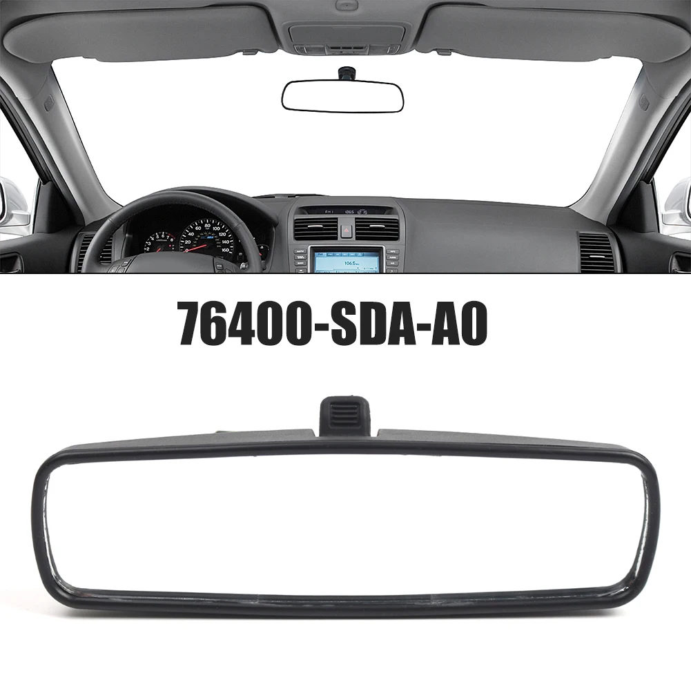 Фото Внутреннее зеркало заднего вида автомобиля, зеркало заднего вида 76400-SDA-A03, подходит для Honda Civic, Accord, CR-Z 2003-2016 №4