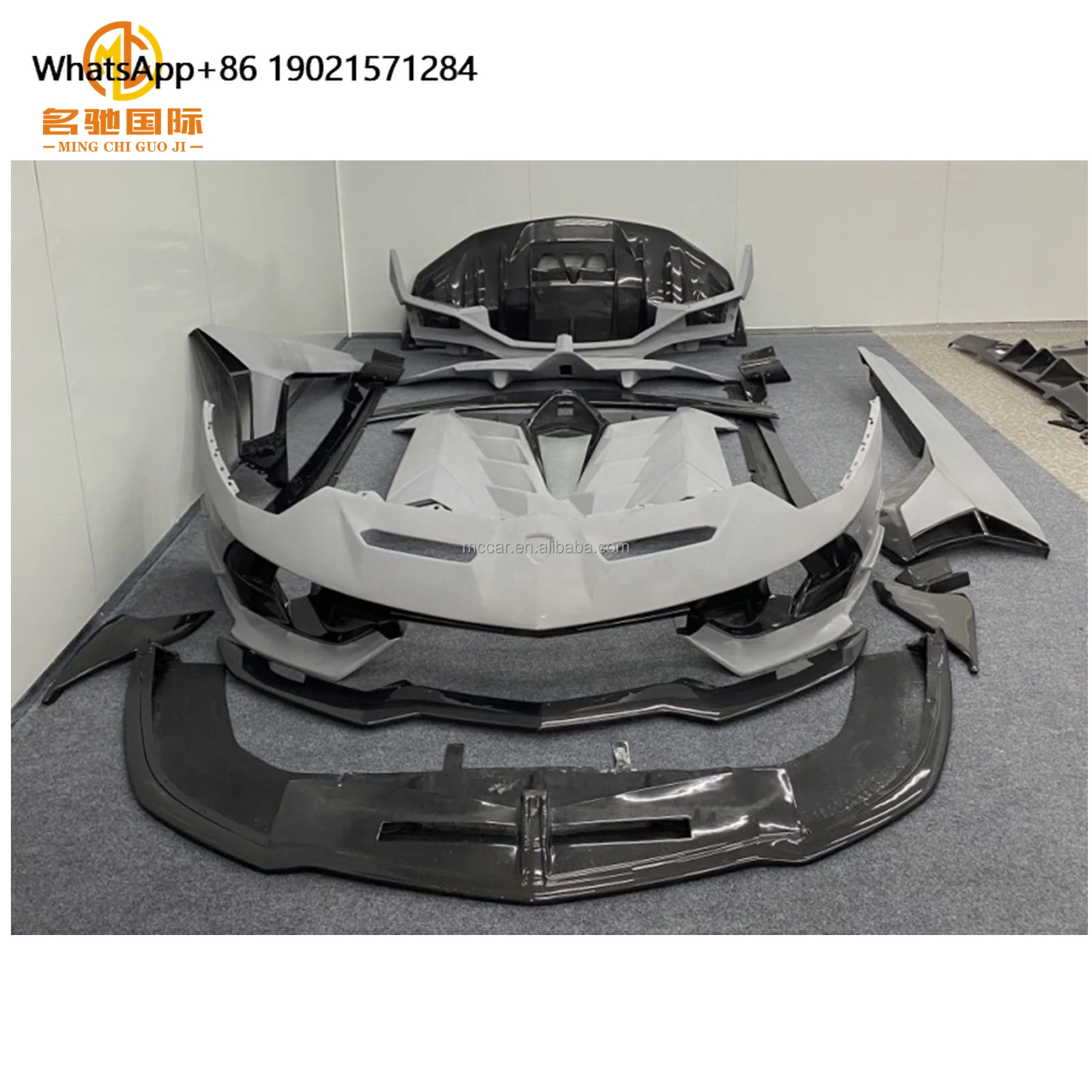 Стиль SV-J для lamborghini Aventador LP700 LP720 LP750, автомобильный бампер из углеродного волокна, передний диффузор для губ, спойлер, боковые юбки, комплект кузова