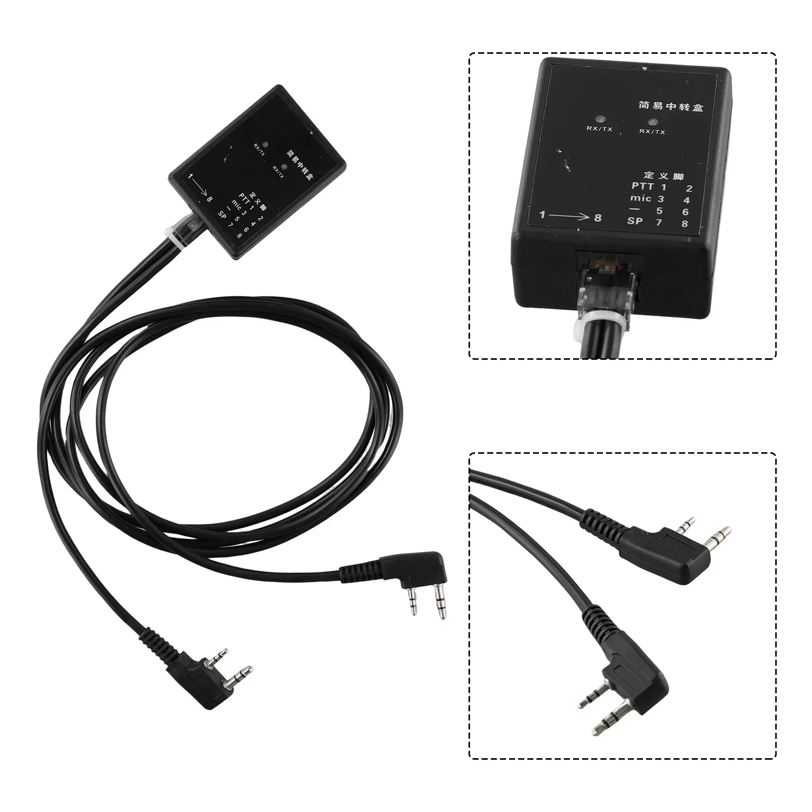 Фото Коробка повторителя для BAOFENG TYT WOUXUN KIRISUN HYT Walkie Talkie двунаправленное радио для аксессуаров для двусторонней радиосвязи №5