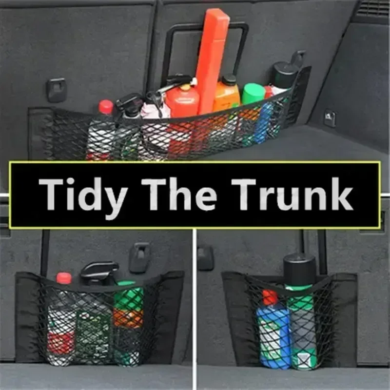 Фото Сетка в багажник автомобиля для VW Golf 5 6 7 Jetta MK5 MK6 MK7 CC Tiguan Passat B6 B7 Scirocco New Touareg R Line GTD Аксессуары №5
