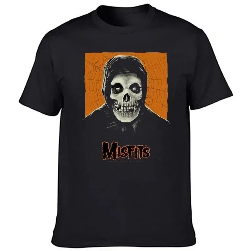 Фото I Want Your Skulls Hallowmas Повседневная Уличная одежда Camisetas Misfits Americ An психопанк рок группа Danzig Sa Mhain футболка №4