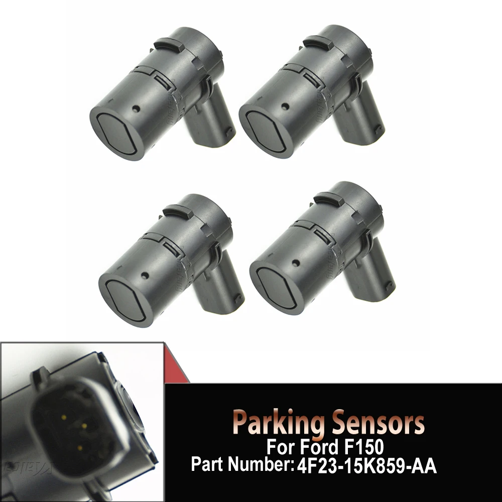 4 шт., новый ультразвуковой датчик парковки PDC 4F23-15K859-AA 4F2315K859AA для Ford Escape Explorer