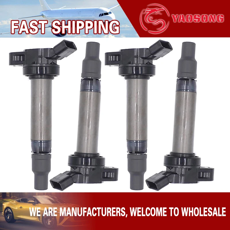 4 шт. катушка зажигания для TOYOTA CROWN COMFORT DYNA TOYOACE CENTURY AVALON CAMRY 1TR-FPE 2005 90919-02253 90919-02268 90919-02274