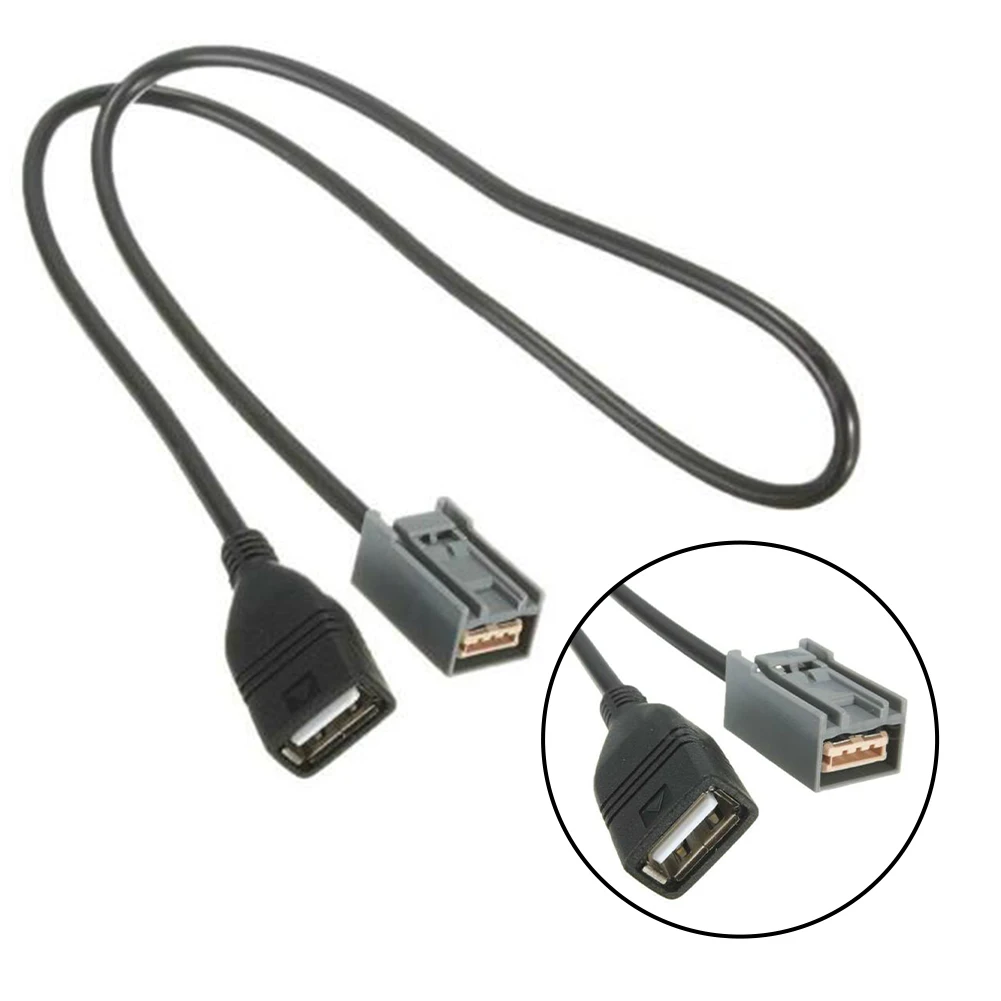 AUX USB-кабель мама адаптер порт для Honda/Civic/Fit 2008 года 60 см USB 2,0 управление звуком на колесах для Jazz