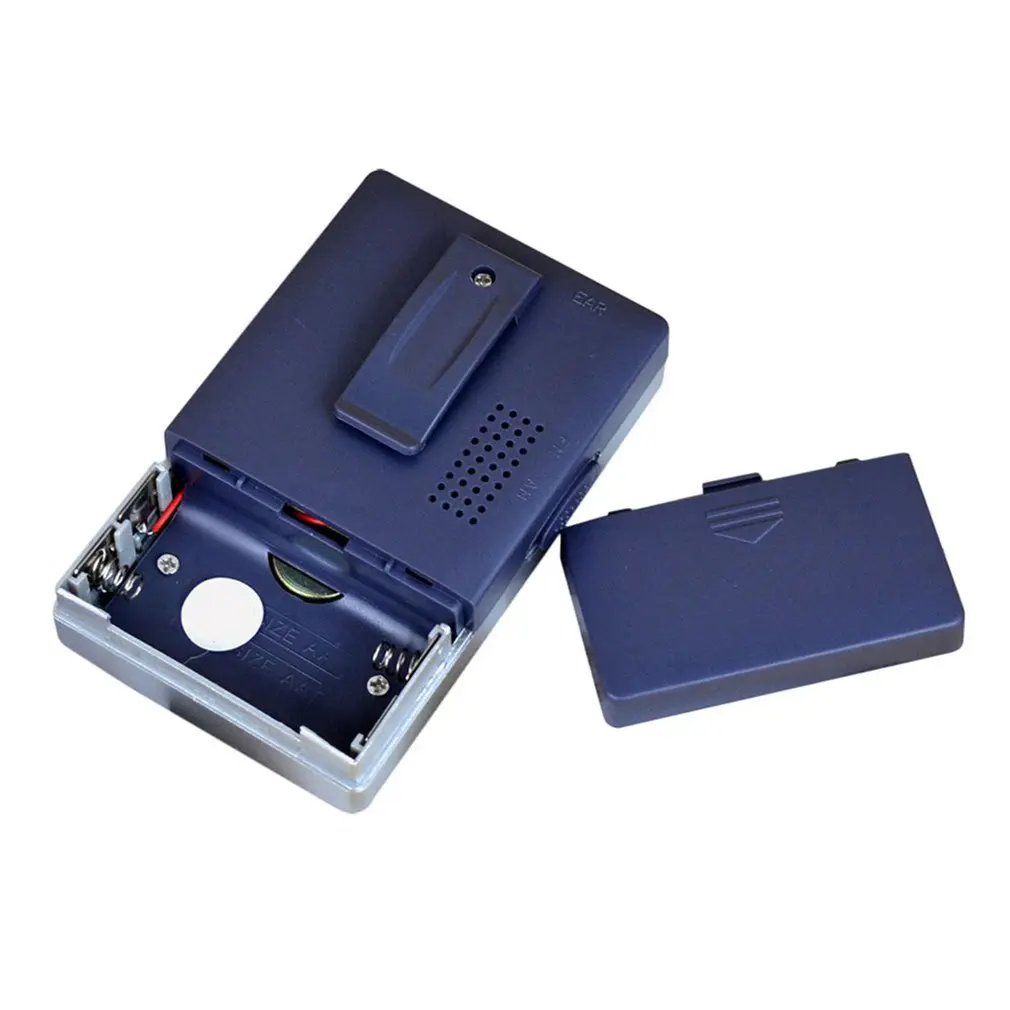 Фото Мини-кишеньковое радио BC-R60, телескопическая антенна, уличное AM/FM, двухдиапазонное радио, мировой приемник, динамик 88-108 МГц, разъем 3,5 мм, наушники №5