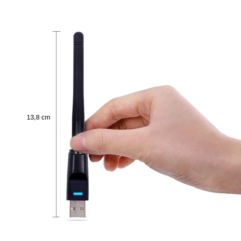 Фото USB Wi-Fi адаптер 150 Мбит/с 2dBi антенна 802.11n/g/b Ethernet Wi-Fi ключ Беспроводная сетевая карта ПК Wi-Fi приемник для настольного ноутбука №5