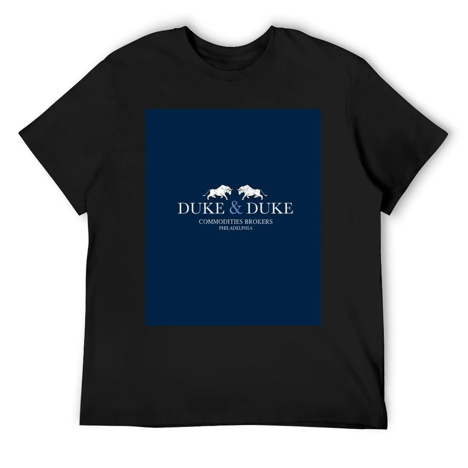 DUKE & DUKE Commodities Brokers — футболка с винтажным логотипом