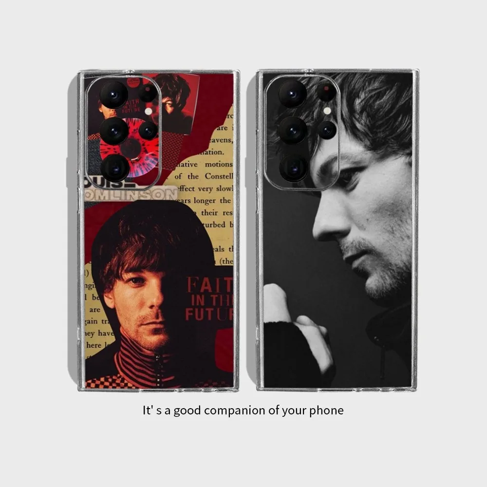 Чехол для телефона Louis William T-Tomlinson, защитный силиконовый чехол из ТПУ для Samsung Galaxy S24 Ultra S22 S23 Ultra S21 S20