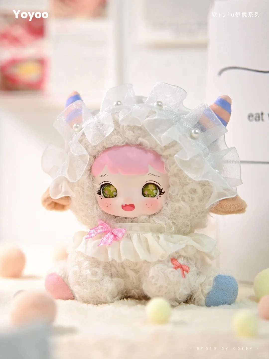 Подлинная серия Yoyoo Soft Dream, плюшевая слепая коробка, подвеска, модная игровая коллекция, подарок на день Святого Валентина, день рождения, Рождество, женский подарок