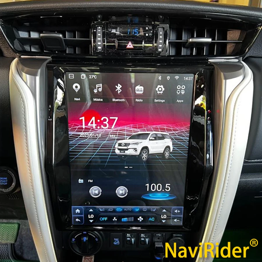 12,1 дюймовый Android 13 автомобильный радиоприемник для Toyota Fortuner HILUX Revo 2016-2022, Автомобильный приемник, GPS-навигация, автомобильное радио, головное устройство Carplay