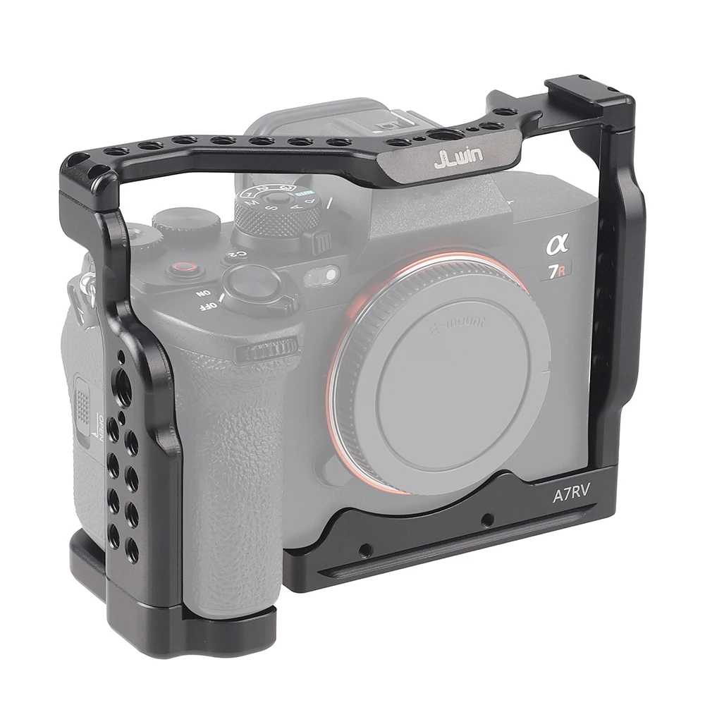 Клетка для камеры FOTGA для Sony A7RV, алюминиевая клетка для крепления штатива, монитора, расширительная рамка для фотосъемки, пластина A7R5, аксессуары для камеры