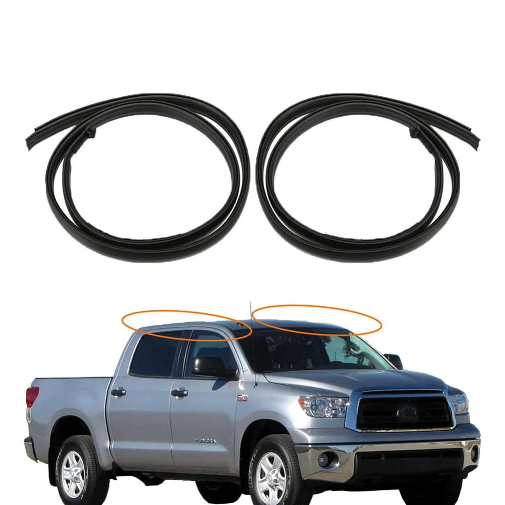2 шт. резиновая накладка на крышу автомобиля 75552-0c060 75551-0c060 для Toyota, Tundra, для CrewMax 2007-2021, не подходит для двойной кабины.