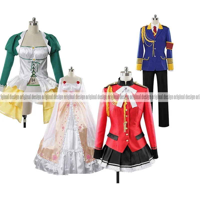 Amagi Brilliant Park Seiya Kanie Isuzu Sento Latifah Fleuranza Одежда Косплей Костюм, принимаются по индивидуальному заказу