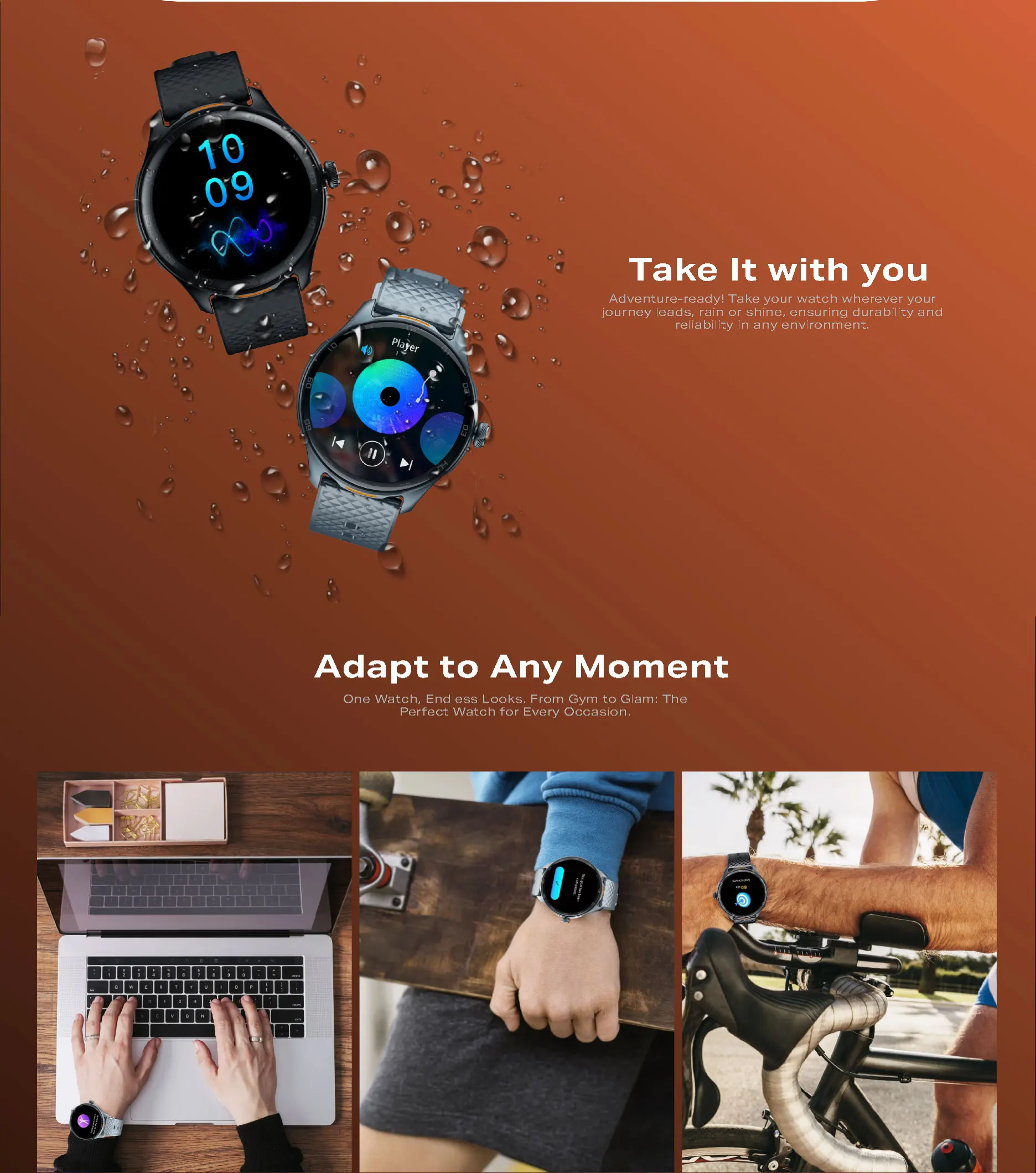 Фото Infinix XWatch N4 Xw4 Черная модель ЕС Фитнес-трекер Смарт-часы №5