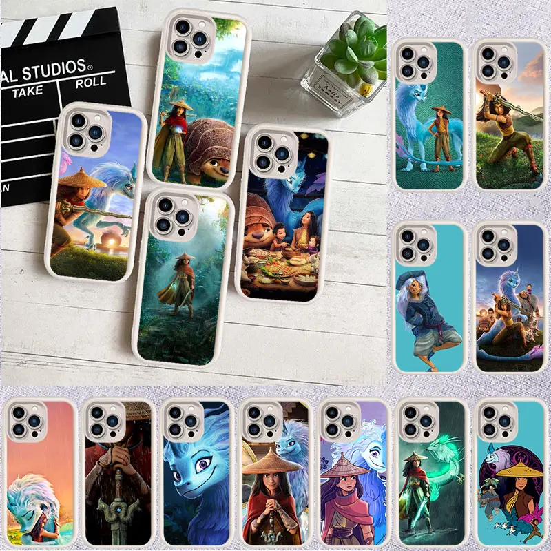 Противоударный силиконовый высококачественный чехол Raya and the Last Dragon для Samsung Galaxy A04 A04e A04s A13 A33 A53 A73 A12 A21S A51