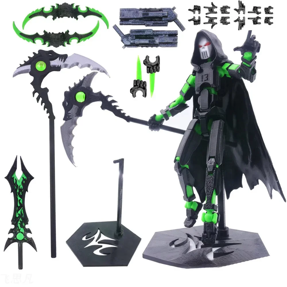 Подвижная фигурка Death/Swordsman/Wukong Lucky 13 Titan 13, экшн-фигурки T13, многошарнирная фигурка Nova 13, манекен