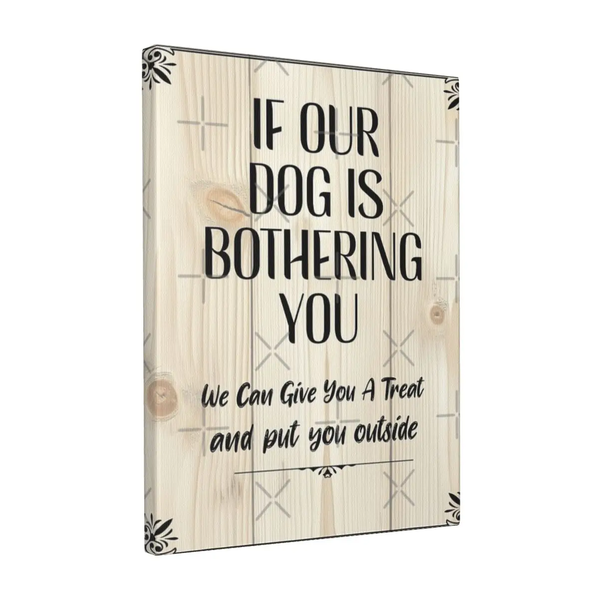 Фото If Our Dog Is Bothering You High Quality Canvas Frameless Decorative Paintings №2