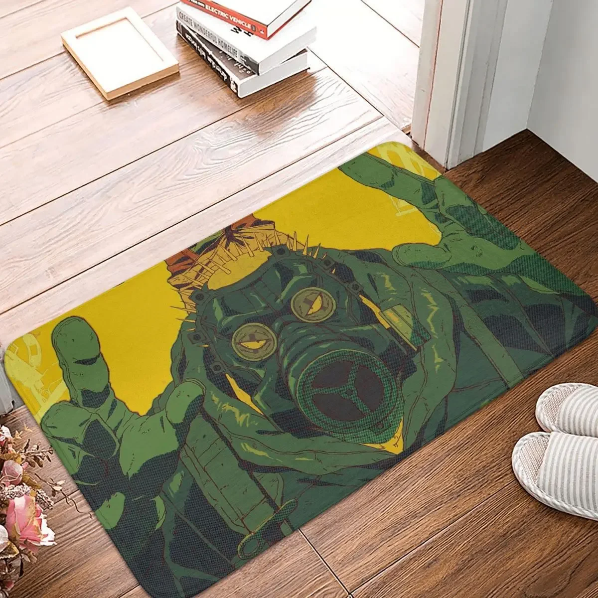 Противоскользящий коврик Dorohedoro Cayman Ebisu Fujita, Придверный коврик, кухонный коврик, коврик для прихожей, декор для спальни