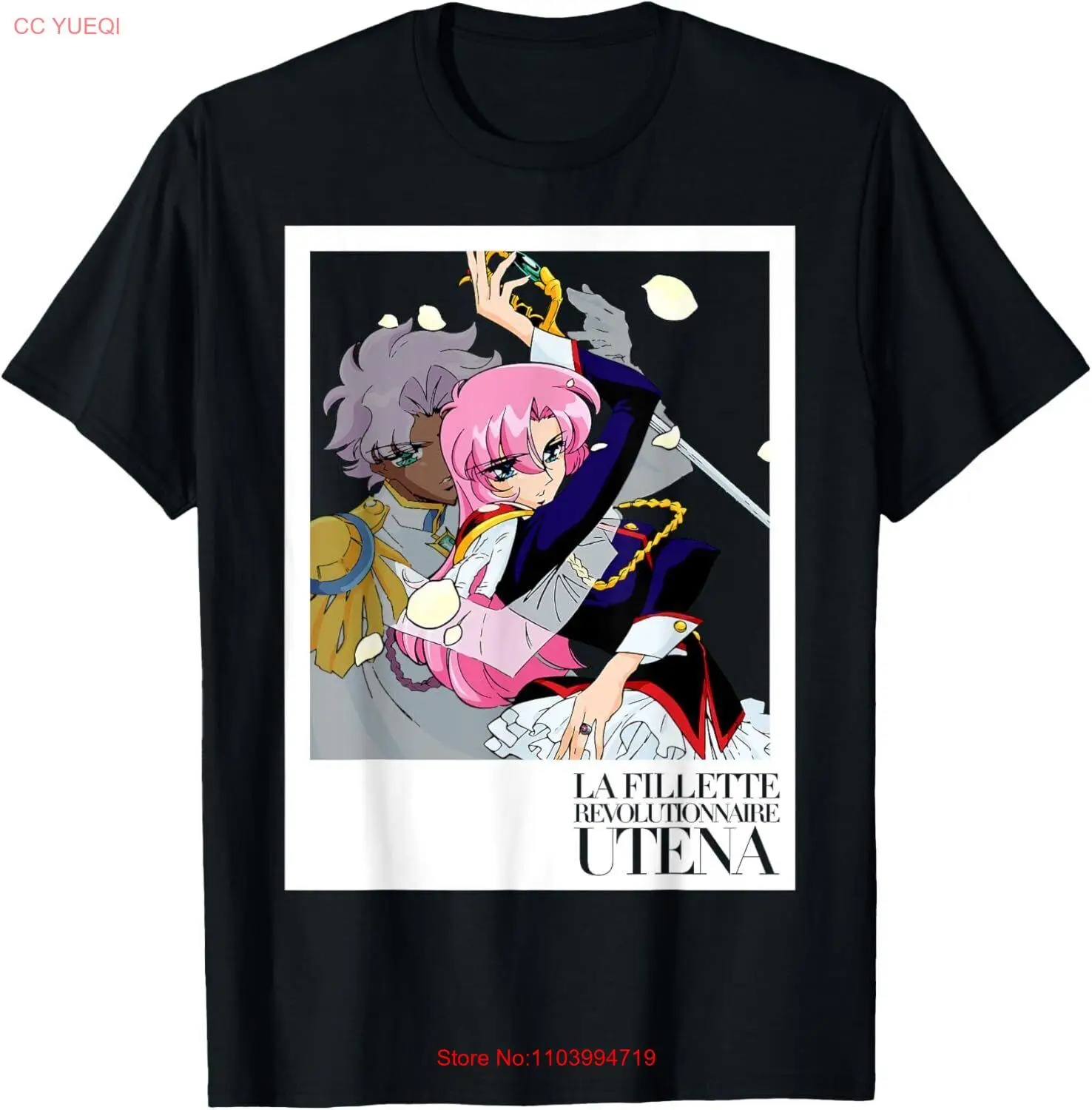 Футболка с изображением меча ДОСА (революционная девушка Utena)