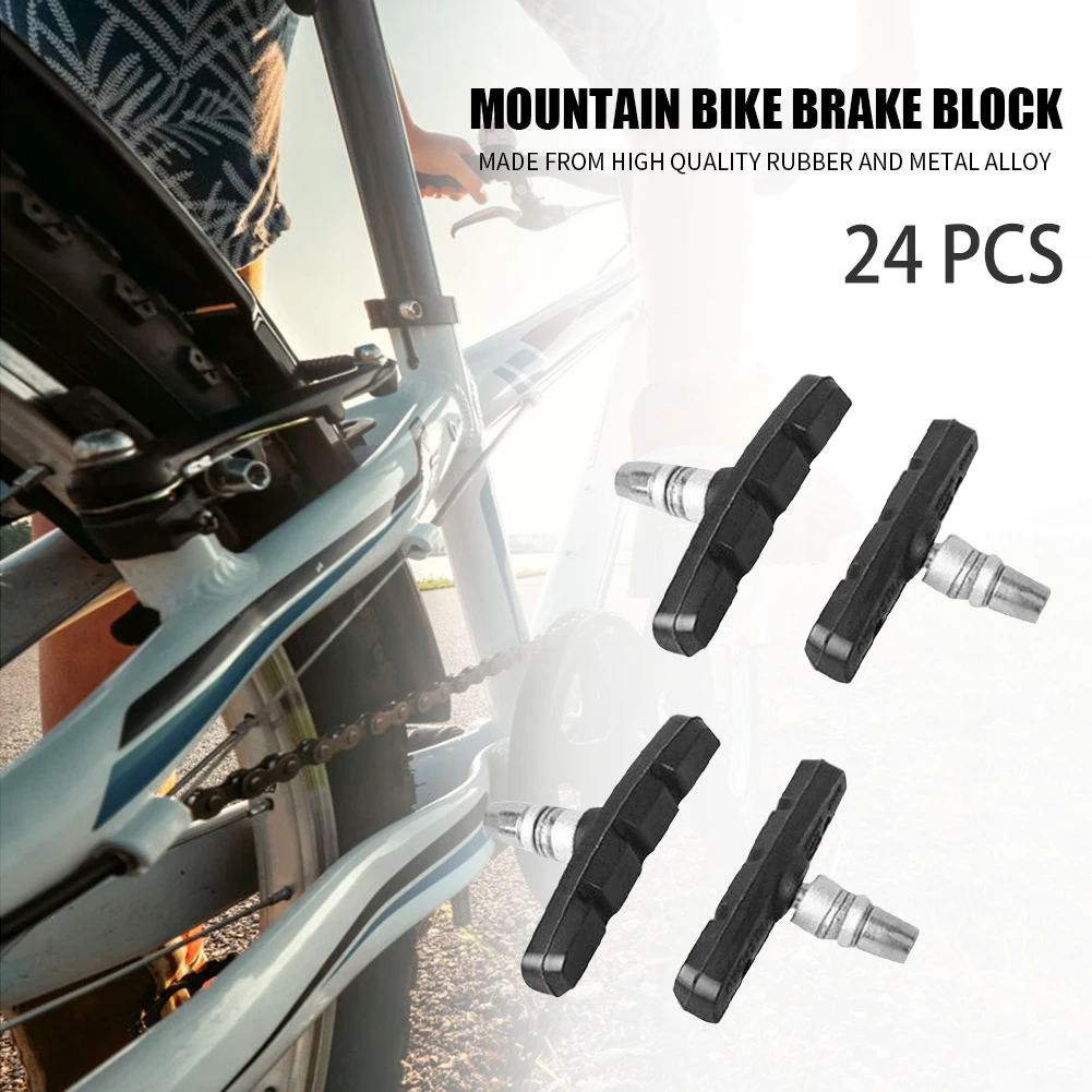 Тормозные колодки для велосипеда Shimano ForTk ForAvid ForSram, симметричные тормозные колодки 70 мм, 24 шт.