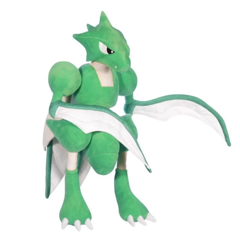 Серия аниме-игр Pokemon, новая огромная плюшевая игрушка Scyther 70 см, мягкие игрушки, подарок на день рождения для детей