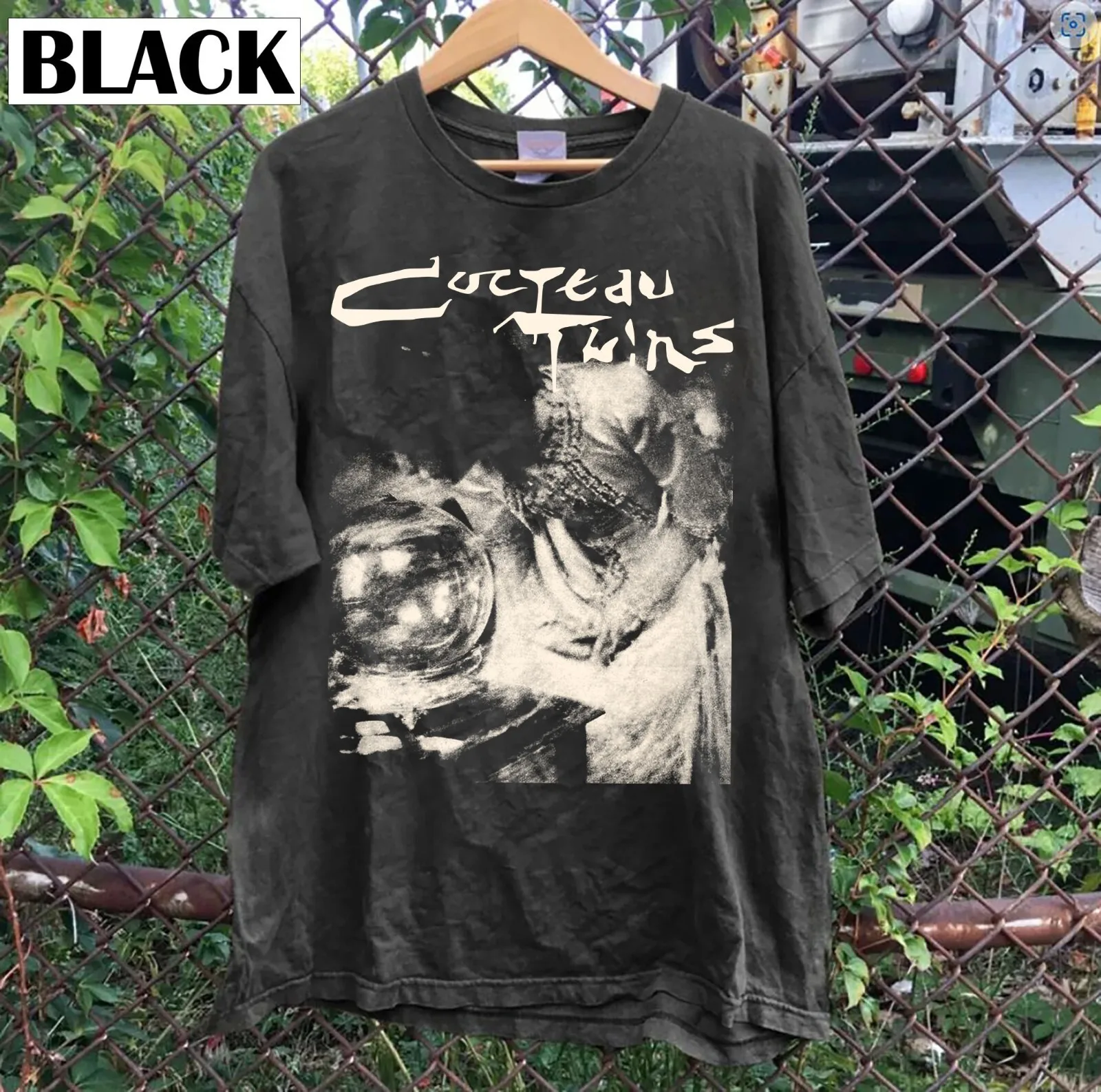 Футболка Cocteau Twins, хлопковая футболка с сокровищами, одежда для фанатов, подарки, перепечатка HA5846, мужская дизайнерская одежда, мужская дизайнерская одежда