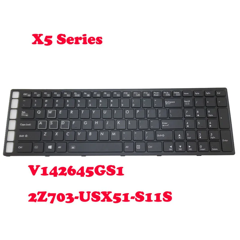 US клавиатура с подсветкой для Gigabyte для AORUS X5 V142645GS1 2Z703-USX51-S11S V142645C 97-D002-US-0B-00-02 X5 V5 X5S V5 английский язык