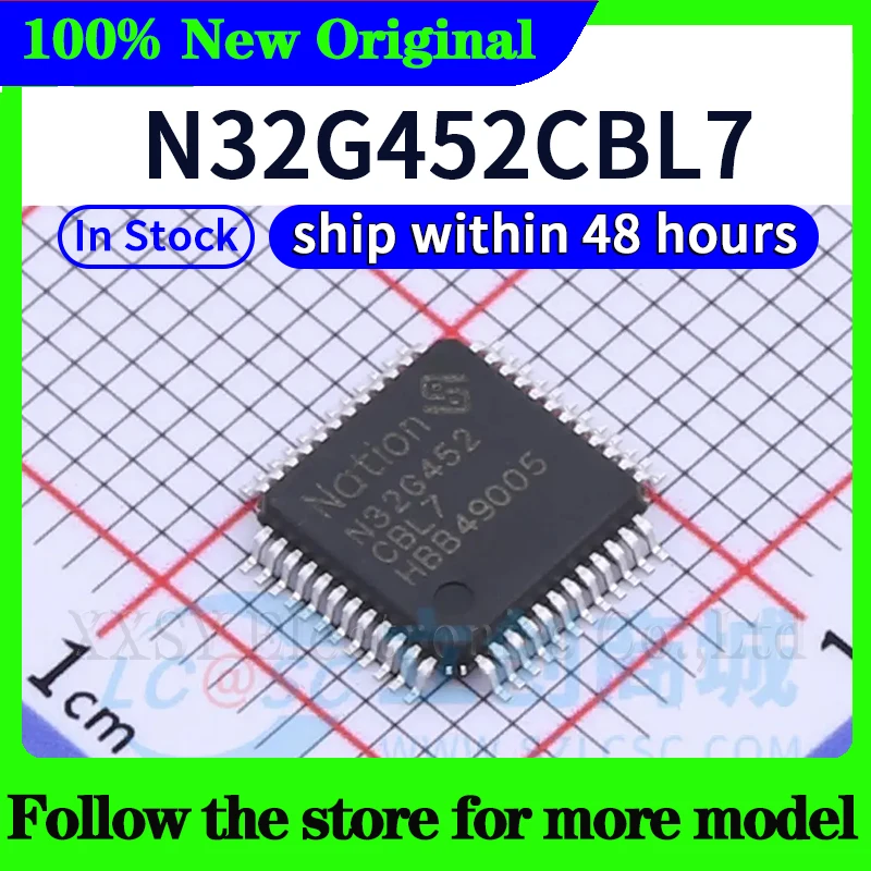 Фото N32G455VEL7 N32G457VEL7 N32G455CCL7 N32G452CCL7 N32G435CBL7 N32G455REL7 N32G452CBL7 N32L406CBL7 Высокое качество Новый №5