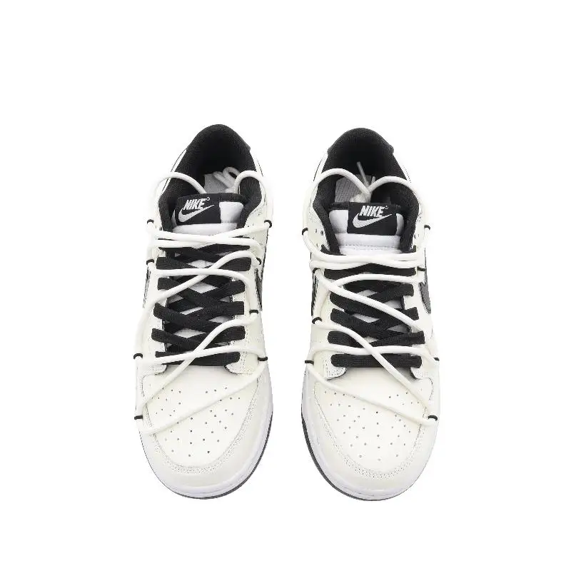 Фото 【Настроить】Nike Dunk Обувь для скейтбординга Мужские кроссовки DD1391-100 №4