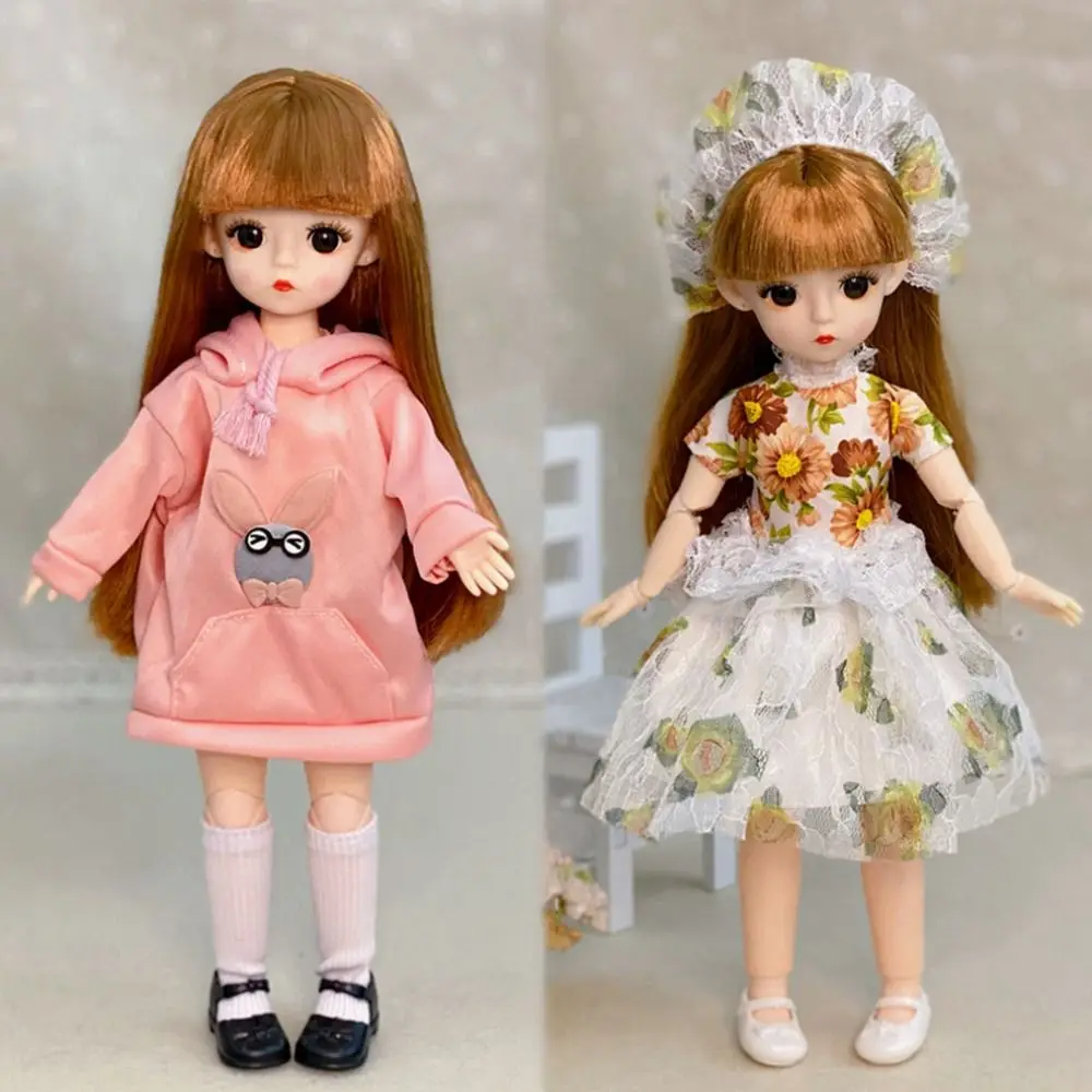 1/6 SD 30 см Bjd кукла с одеждой, длинные волосы, привлекательные глаза, платье принцессы, куклы BJD, аниме с париком, макияж