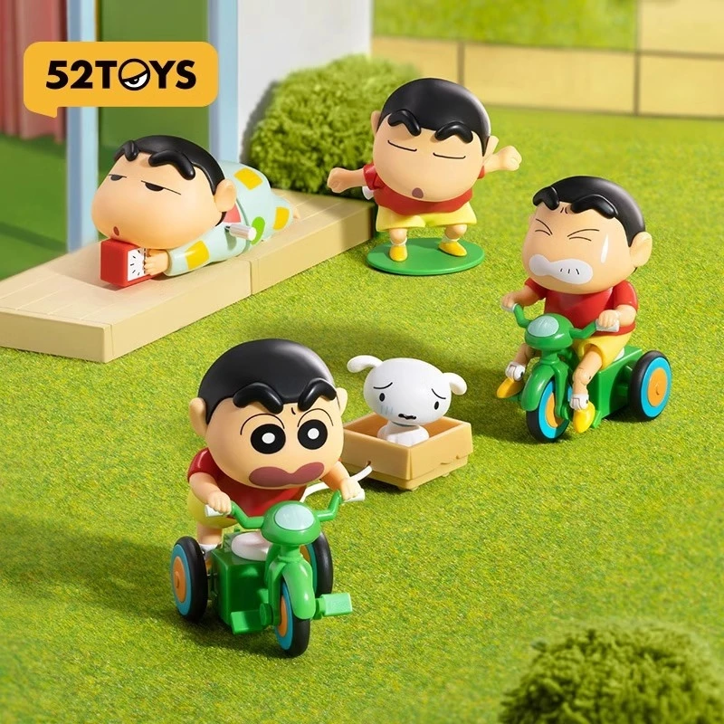 52toys Crayon Shin Chan Blind Box Dynamic New Life Series Toy Mystery Box Декоративная экшн-кукла Модель Подарок Не хочу получить (art.: 3920cdb6d0c48) - 3920cdb6d0c48