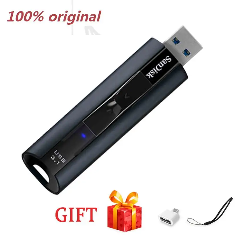 Фото 100% SanDisk Extreme PRO 420 МБ/с флэш-накопитель 512 ГБ Stick CZ880 128 ГБ USB 3,2 Твердотельный накопитель 256 ГБ Высокоскоростной 1 ТБ ПК №2